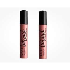 NYX Luv Out Loud Liquid Velvety Matte Lipstick in LOL06 Confident 2pcs (Sealed)